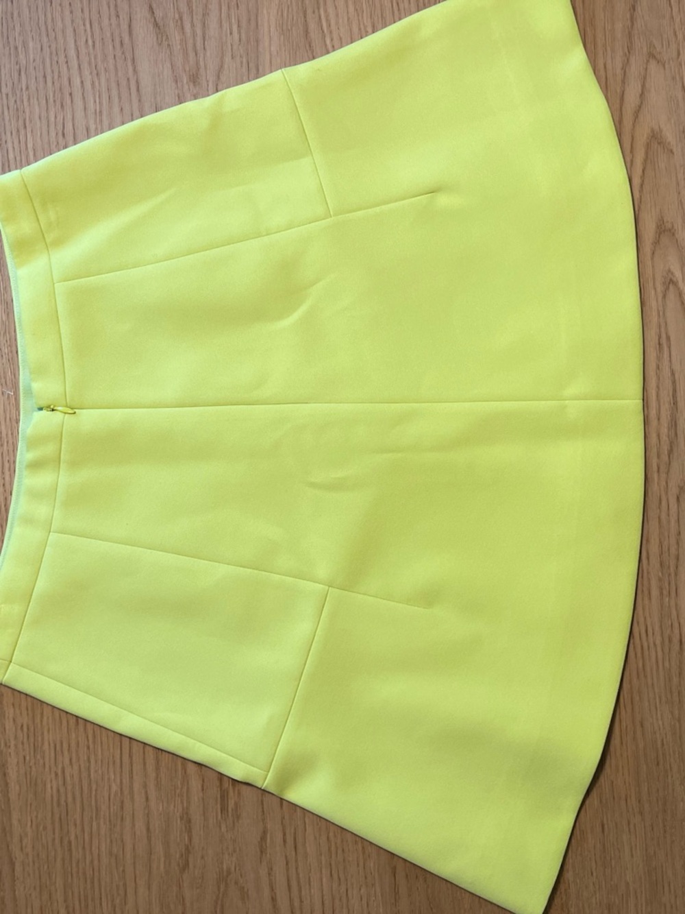 Bright Yellow A-Line Women's Skirt